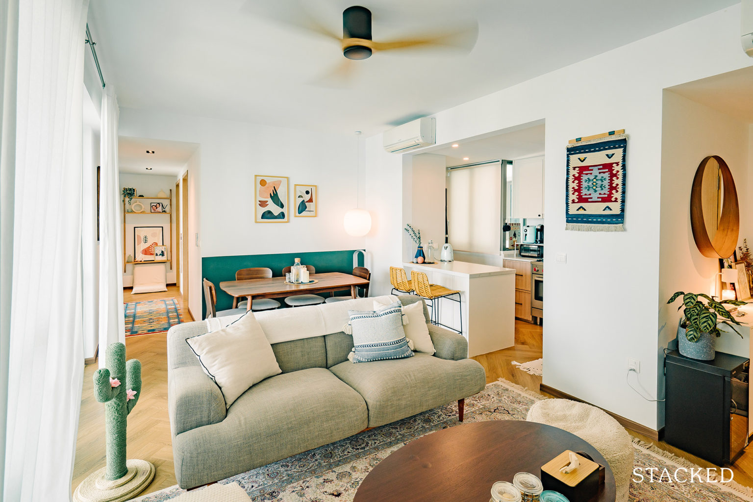 Renovating Around Existing Furniture Instead of Starting From Scratch